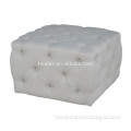 Antique Tufted Upholstered Ottoman
